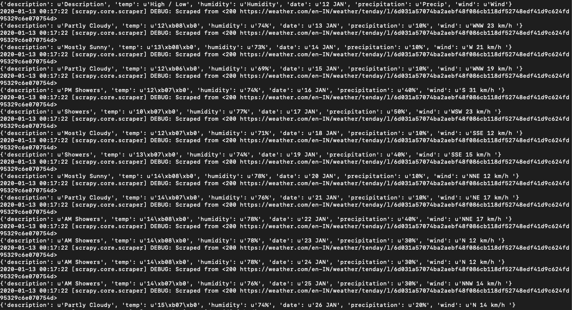 How to Scrape Weather Data Using Python Scrapy | Proxies API